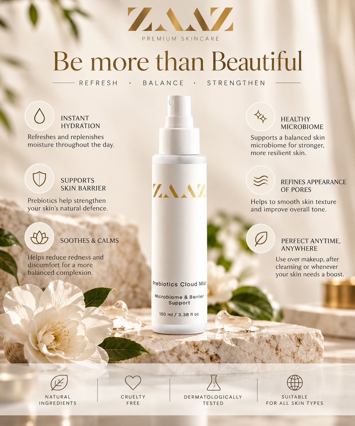 ZAAZ Prebiotica Cloud Mist